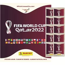 Álbum De La Copa Mundial De Qatar 2022 + 10 Paquetes De 5 Ca