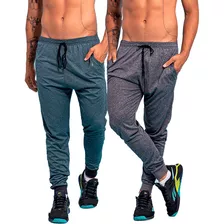 Kit 2 Calça Esportiva Dry Fit Masculina Academia Treino Cros