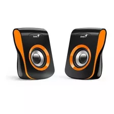 Parlantes Genius Sp-q180 Usb Naranja