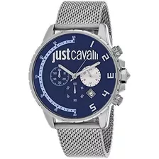 Just Cavalli Reloj De Cuarzo Para Hombre Con Correa De Acero