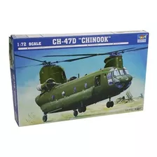 Trumpeter 172 Ch47d Chinook Helicoptero