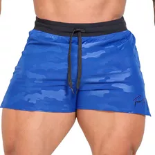 Short Para Running Corto Estampado Hombre Calidad Fenix Fit.