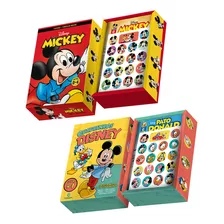 Box Com 10 Livros Hq Mickey Mouse E Quadrinhos Disney