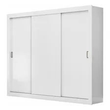 Guarda Roupa 3 Portas 4 Gavetas Serenity Yescasa Branco