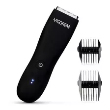 Afeitadora Eléctrica Masculina Vigorem Pro Negra