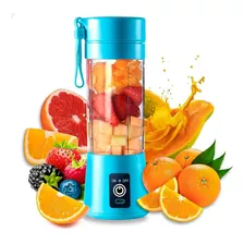 Liquidificador Portátil Juice Cup Mini Liquidificador Portátil Con Usb Azul 3.7v