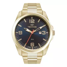 Relógio Technos Masculino Original Dourado Luxo Elegante