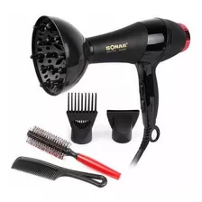 Secadora De Cabello Profesional 2300w +difusor +cepillo+pein