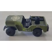 Autito Matchbox - Jeep Militar De 1976 (inglés) Lesney