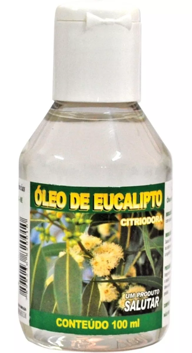 Kit Com 3 Óleo De Eucalipto Citriodora - Salutar - 100 Ml