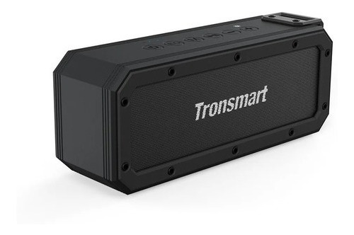 Bocina Bluetooth Tronsmart Force Plus 40w Ipx7 Nfc Tws Color Negro