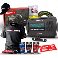 Ft300 Fueltech C/ Chicote+ Mega Brinde Camiseta Bordo Gel Bb