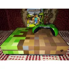 Microsoft Xbox One S 1tb Minecraft Limited Incluye Control
