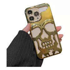 Fundas Para Iphone11/12/13/14 Skull Head Phone Z