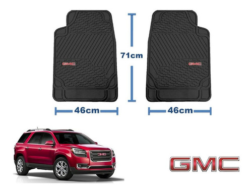 Tapetes 3 Filas Big Truck Logo Gmc Acadia 2013 2014 2015 16 Foto 2