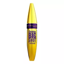 Máscara De Pestañas Maybelline Volum' Express Big Shot Waterproof 9.5ml Color Very Black