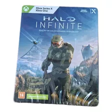 Xbox One Série X Halo Infinite Edição Colecionador