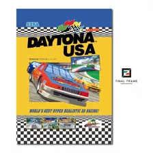 Pôster Daytona Usa Arcade Sega Am2 Tam. A3 - 29,7x42cm