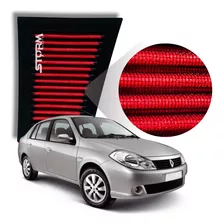 Filtro Ar Esportivo Renault Symbol 1.6 16v Flex 2009 A 2013