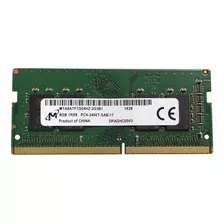 Memoria Sodimm Ddr4 8gb 3200mhz Mta4atf1g64hz