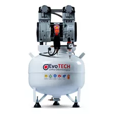 Compressor Odontologico 40l Sem Oleo 2hp 127v-60hz - Evotech
