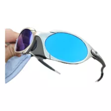 Óculos De Sol Romeo 1 Plasma Lentes Ice Neon Blue Polarizada