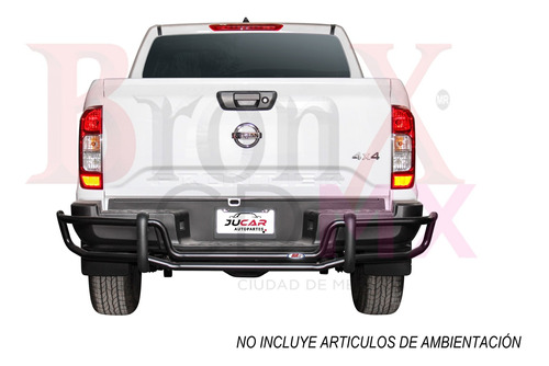 Bumper Burrera Trasera Nissan Np300 Frontier 2021-2022 Foto 4