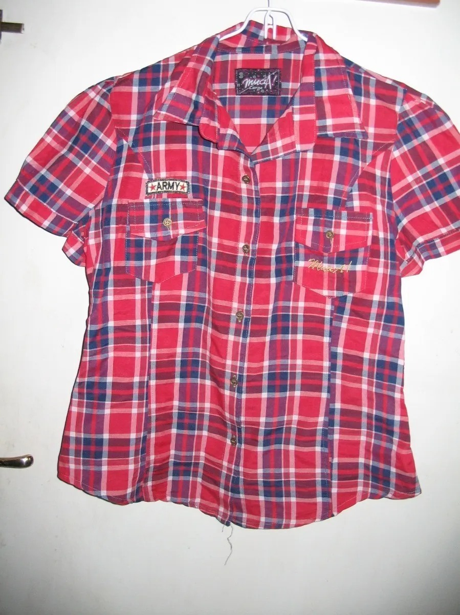 Camisa Blusa Mua Large 3un Mujer Corta - Avisos en Ropa y