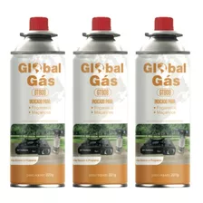 3 Refil Para Fogareiro Camping Maçarico Culinário Globalmix