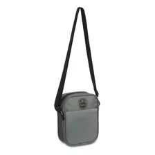 Bolsa Transversal Moderna Shoulder Bag Pochete Tira Colo Cor Cinza