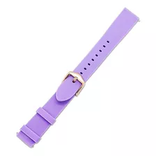 Malla De Reloj Purpura Silicona Perno 18mm Ancho Imilab W11