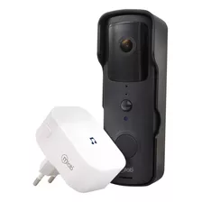Timbre Inteligente Mlab Doorbell Pro 9256 1080p Wifi Color Negro