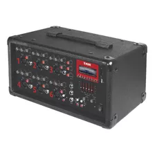 Mezcladora Amplificada 6ch 1600w Usb Bluetooth Kaiser 2306