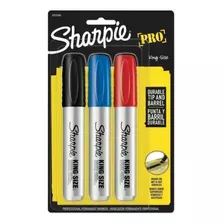 Marcador Sharpie King Size 03 Cores