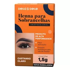 Henna Para Sobrancelha Della E Delle Profissional 1,5g