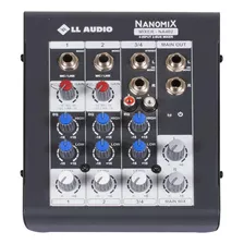 Mesa De Som Mixer Nanomix Ll Na402r 4 Canais 127v/220v