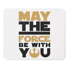 Mouse Pad - Star Wars - May The Force Be With You - 17x21 Cm