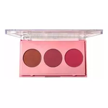 Paleta Trio De Blush Facial Phállebeauty Cor Do Blush Três Cores