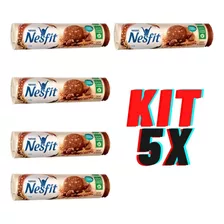 Kit 5 Biscoitos Integral Cacau & Cereais Nesfit 160g- Nestlé