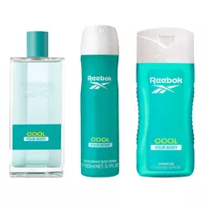 Set Reebok Cool Your Body Woman Edt 100 Ml