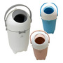 Lixo Lixeira Para Bebe Sistema Anti Mal Cheiro Odor Fraldas Branco
