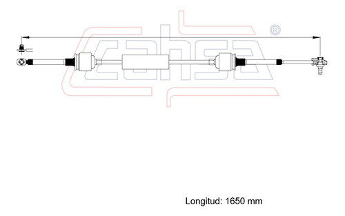 Cable Selector De Velocidades Para Pontiac Fiero 2.8l 1987 Foto 2