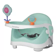 Carestino Booster Silla De Comer Bebé Doble Altura New Verde Agua