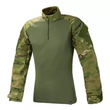 Camisa Combat Shirt Multicam Militar Reforçada Use Tático