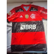 Camisa Flamengo Jogo Jogador Hugo Moura Brasileirão 2021