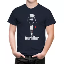 Camiseta Masculina Your Father Darth Vader Star Wars Camisa