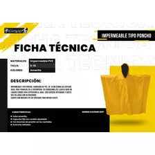 Impermeables Tipo Poncho 