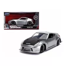 Nissan 370z Rápido Y Furioso Escala 1:32 Jada Gris