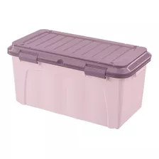 Caja Organizadora Baul Movil Con Ruedas Almacenamiento 90l