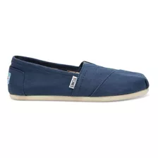 Alpargatas Toms Canvas De Dama Azul